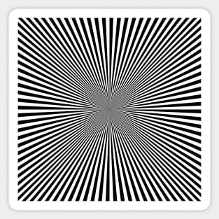 Crazy Optical Illusion Sticker